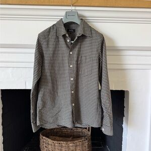 A.P.C. Checkered Button-Up Shirt